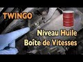 Twingo 🚘 Faire le Niveau d'Huile 🛢 de la Boîte de Vitesses JB1