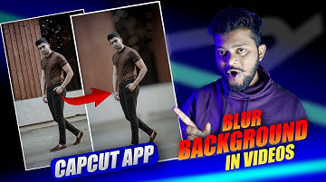 Video Background blur in Capcut app| How to add Bookeh blur effect or portrait in video background