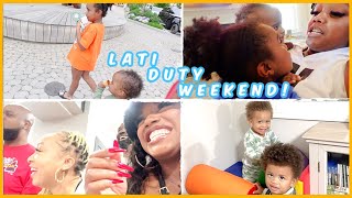 AUNTIE WEEKEND: BABYSITTING MY NIECES AND NEPHEWS, FIGHT NIGHT \& MORE | Ellarie