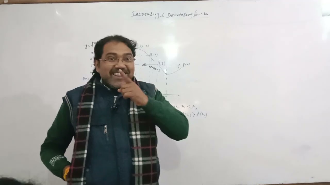 Application of derivatives class 12| Increasing and decreasing function  Lacture #1