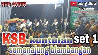 seni KSB kuntulan Semanajung blambangan... SET 1... live pakis 2023