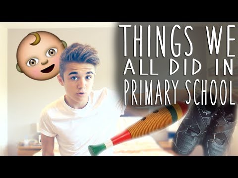 THINGS WE ALL DID IN PRIMARY SCHOOL | Jake MitcScholarship Essay