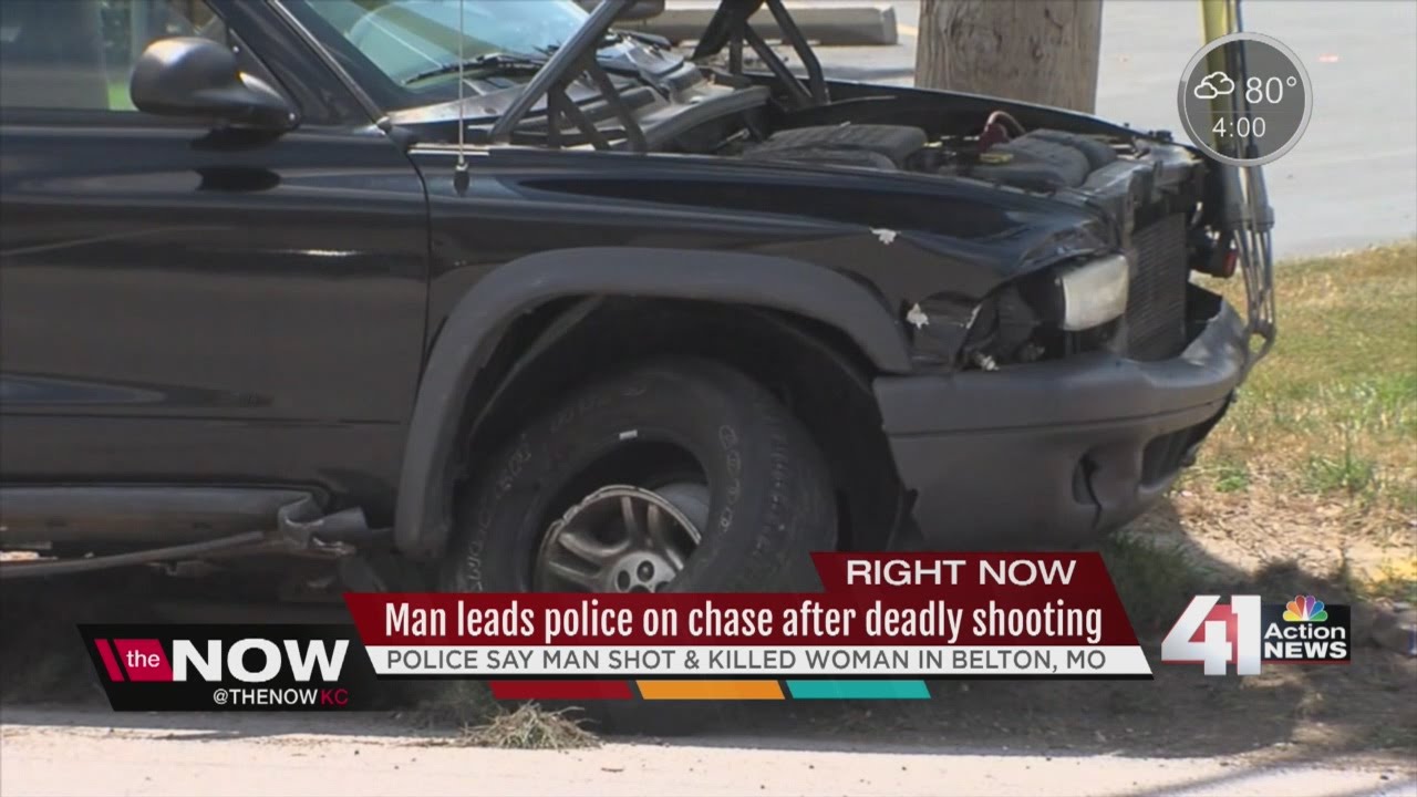 Man leads police on chase after deadly shooting - YouTube