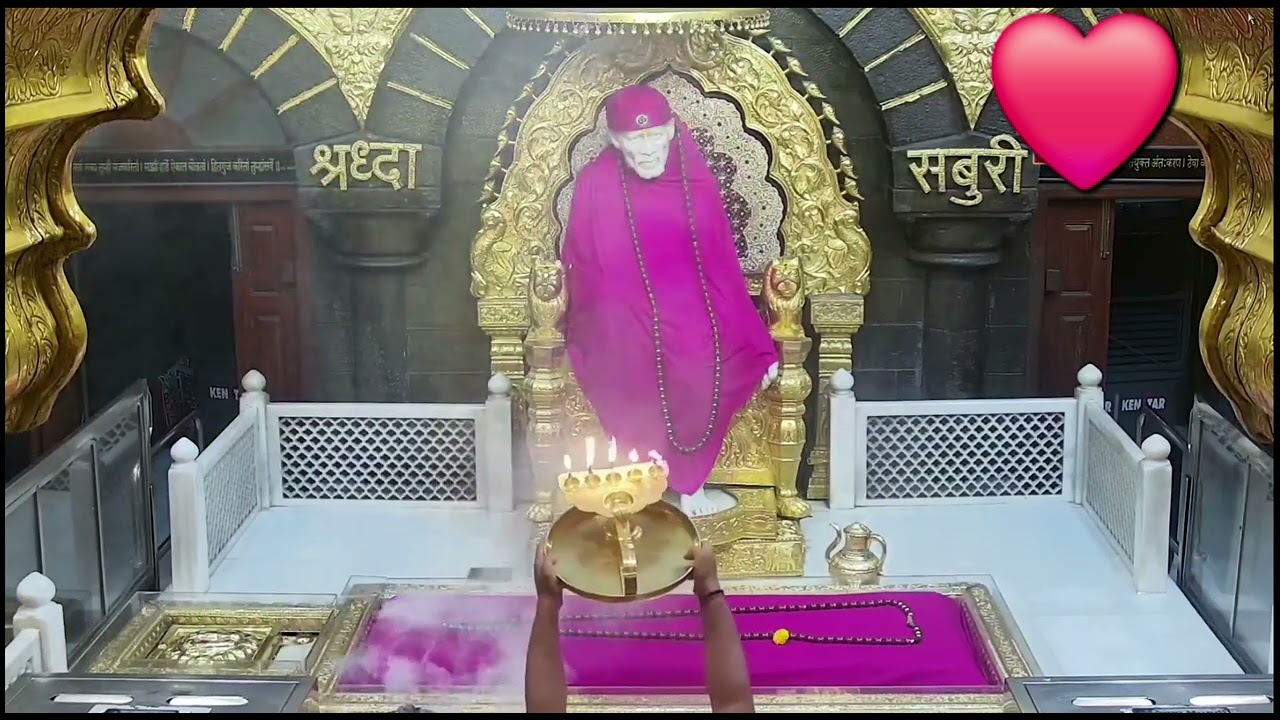 Sai Baba live darshan 30.04.2025 #viralvideo #ytvideo #shirdi #saibaba  #AdvocateAshwaniSharmaSai 3