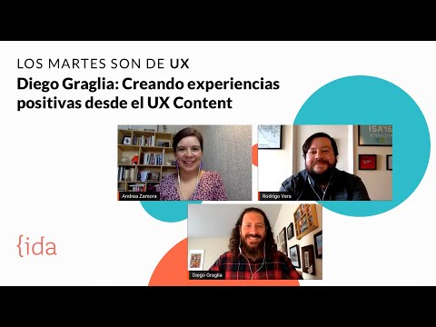 Diego Graglia: Creando experiencias positivas desde el UX Content