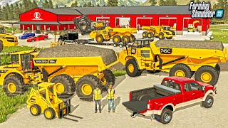 I MADE $5,000,000 GOLD MINING IN A WEEK! (BUYING NEW ROCK TRUCKS!) screenshot 4