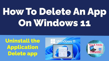 how to uninstall applications on windows 11 - Uninstall programs and applications