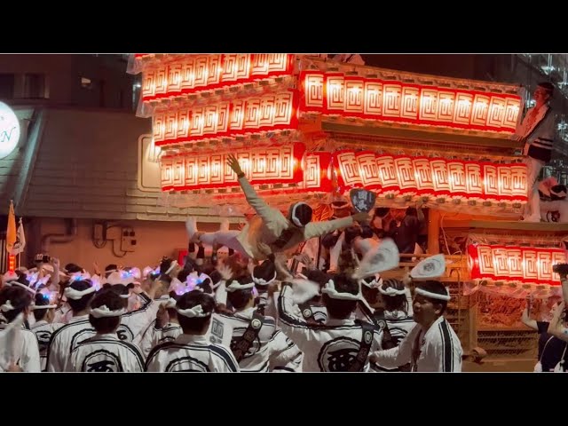 鬼より怖い👹 西組 めちゃくちゃ楽しそうに祭りしてるやん🤗】堺市