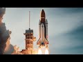 Launching the space shuttle