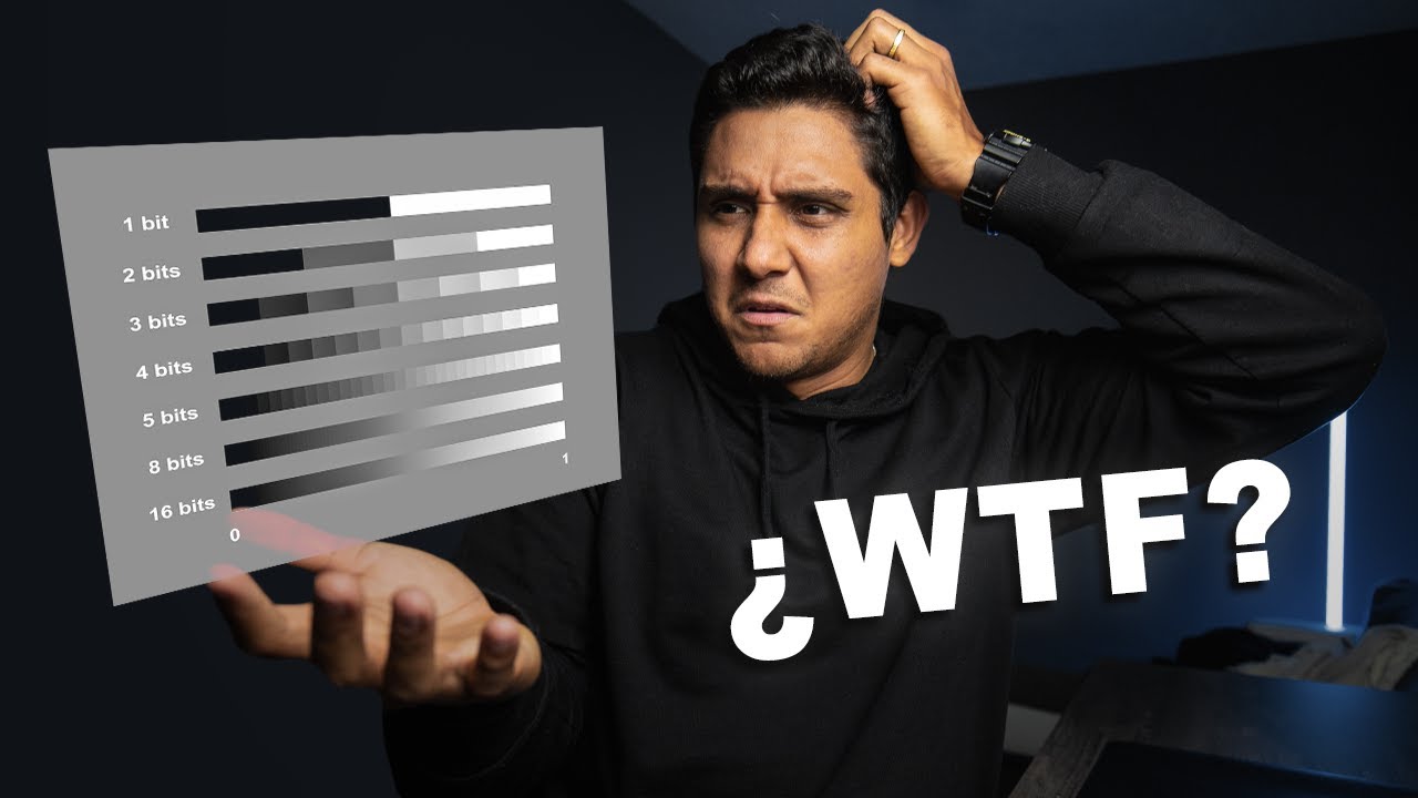 Los Fotógrafos TAMBIÉN Necesitan Entender Esto [Profundidad De Color - 8bits, 16bits, 32 bits]