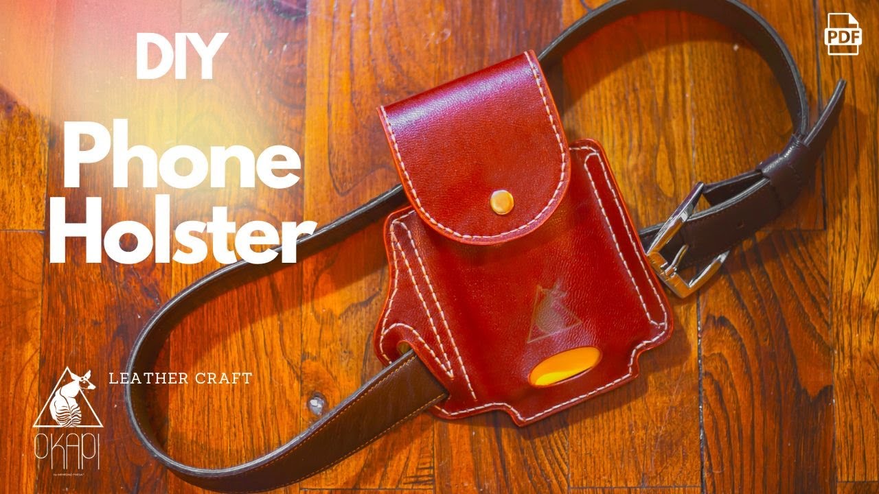 Belt Up Crafting Your Own Stylish Waist Belt Phone Holder YouTube