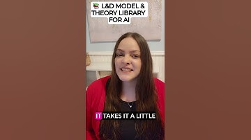 Moving Beyond Prompt Libraries for L&D AI Collaboration to a Model & Theory Library