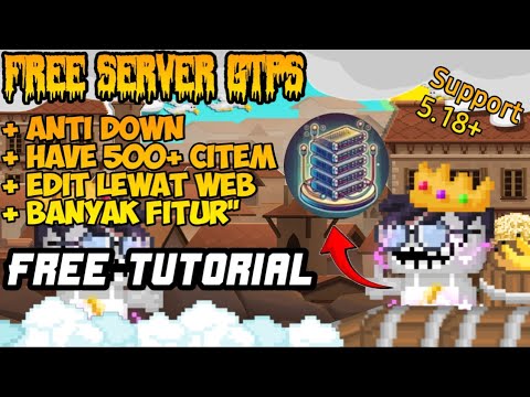 #Part1 | FREE SERVER GTPS😱 | PERMANEN | 100% GRATISS | CARA BUAT GTPS ...