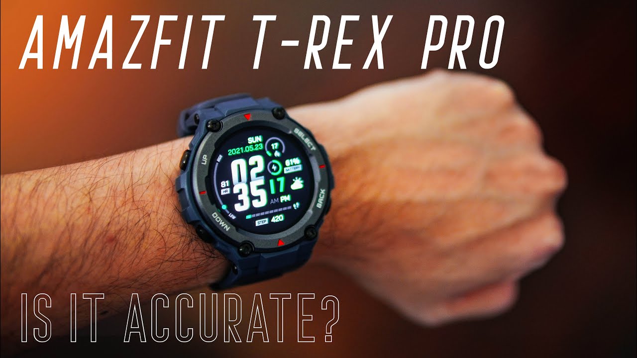 Amazfit T-Rex Pro: Health Accuracy TESTED! HR, SpO2, Sleep, Stress In-Depth  Look! 
