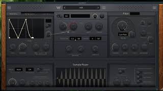 Wusik Station X - More Modulation Tests