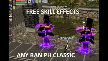 ran online skill effects |  edited skill effects