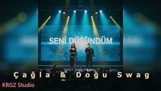 Çağla & Doğu Swag - Seni Düşündüm Remix Cover 🎧✨ - Krgz Studio