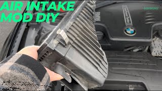 Cold AIR INTAKE mod from your STOCK AIRBOX MOD/ ‍