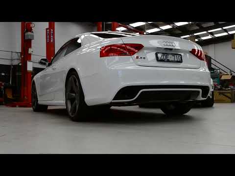 Audi RS5 with ARMYTRIX Cat Back Valvetronic Exhaust!