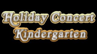 2019 Bay View Holiday Program - Kindergarten