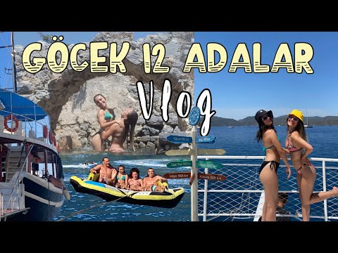 Göcek 12 Adalar Tekne Turu | İztuzu Plajı, Su Sporları, Ücretsiz Plajlar | Göcek Tatil Vlog