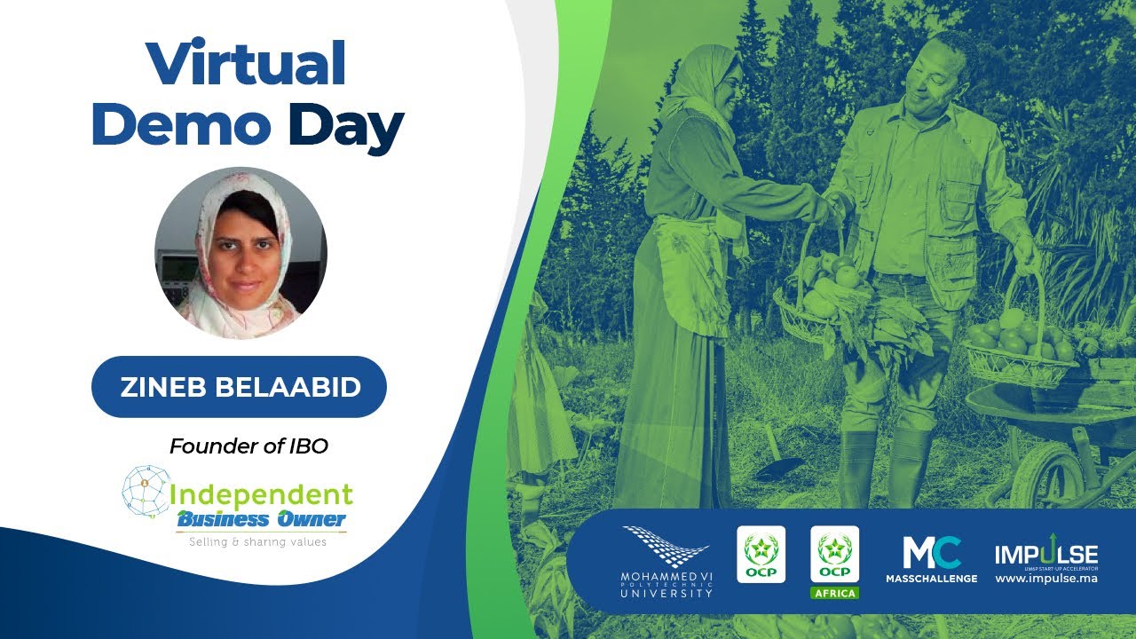 Impulse Virtual Demo Day - Zineb Belaabid, Founder of IBO