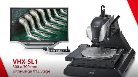 Ultra- Large XYZ Stage for the VHX Series Digital Microscope