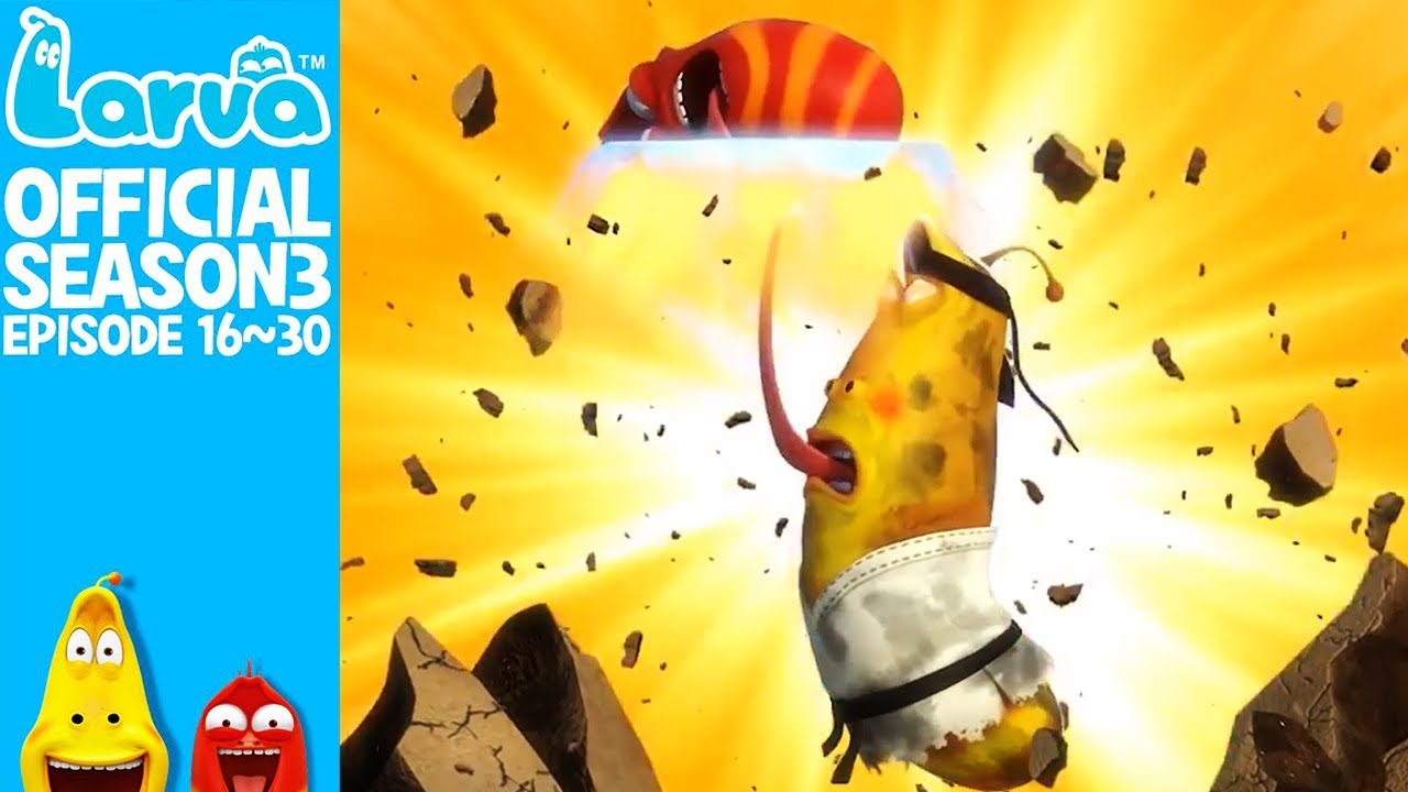 LARVA | LARVA RANGERS | New Collection Season 6 Ep 03 | Larva's love | LARVA Official