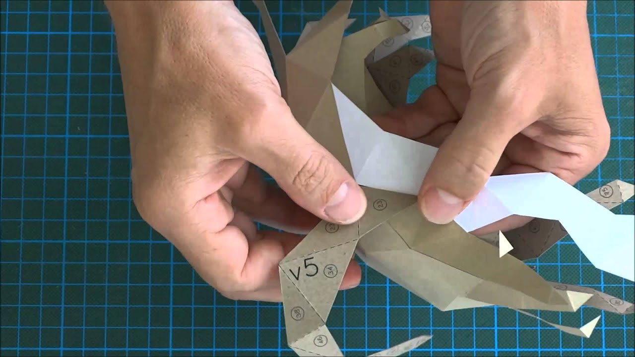 Paper Torso Stomach Step 011 Instruction Video YouTube paper-torso-stomach-step-011-instruction-video-youtube