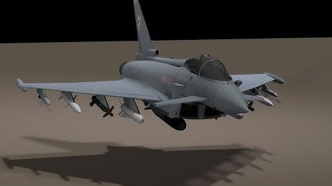 UK Eurofighter Typhoon || Share free 3D cad models #100054