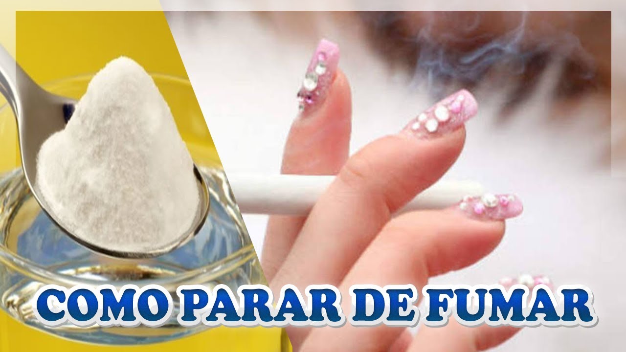 Como Parar de Fumar Com Bicarbonato - Quero Parar de Fumar Hoje - YouTube