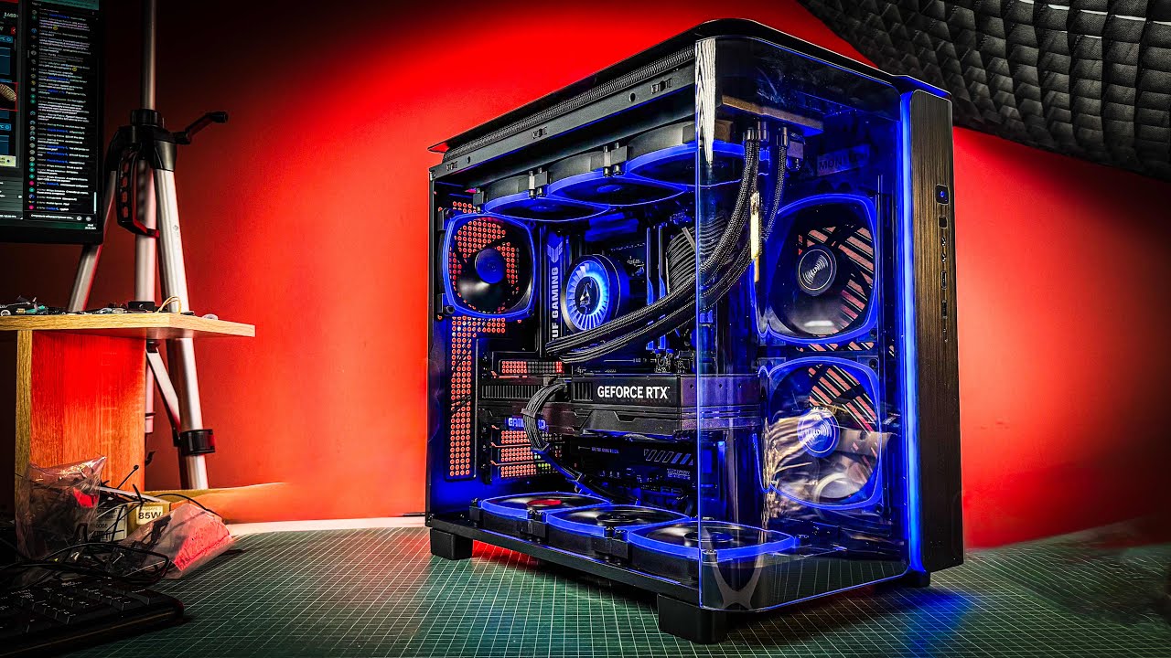 Сборка ПК, настройка Ryzen 7 9800X3D, TUF GAMING B850-PLUS WIFI