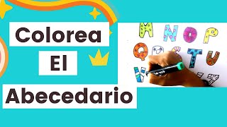 Dibuja y Colorea El Abecedario Dibujos Para Niños