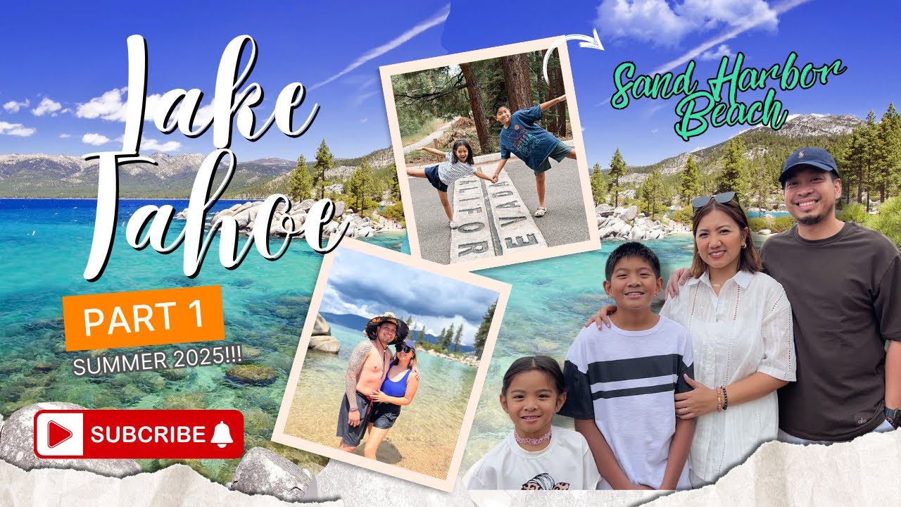 Lake Tahoe Vlog | Our 7 hour Road Trip | Summer Getaway | Part 1