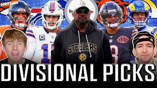 Tomlin is OUT \u0026 Divisional Predictions: Will Allen \u0026 Bills take down Nix \u0026 Broncos? | Nerd Sesh