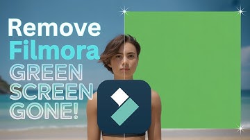 How To Remove Green Screen In Wondershare Filmora