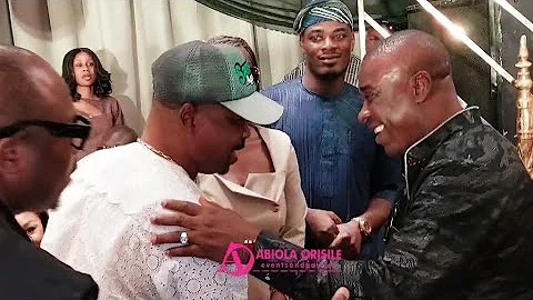WOW! MC OLUOMO &K1 AYINDE MARSHAL HAPPY MOMENT AS THEY CELEBRATE TINUBU WINS @K1 66TH BIRTHDAY PARTY