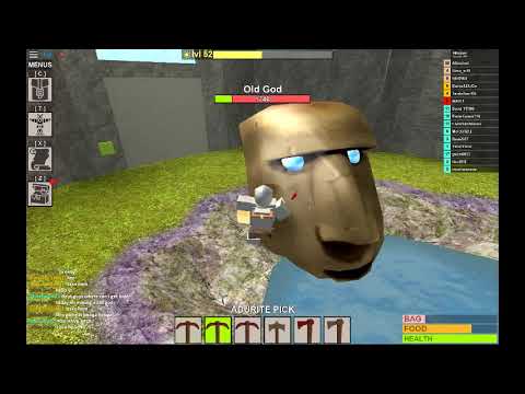 Roblox What Happends If You Destroy The Old God In Booga Booga Youtube - old god roblox