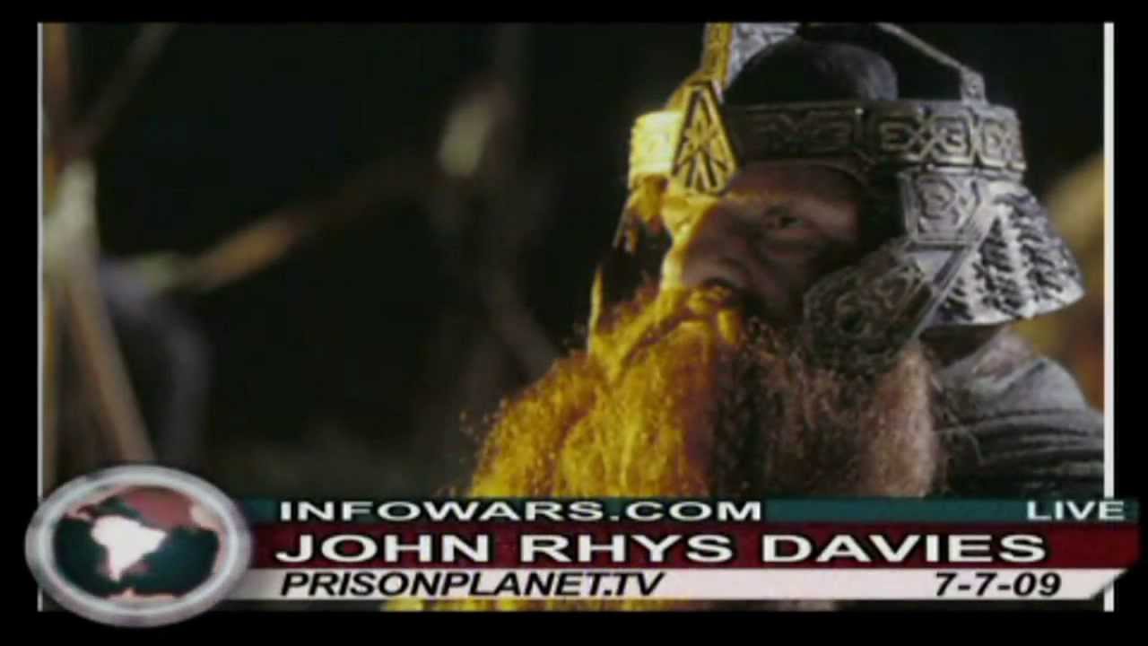 John Rhys-Davies on the Alex Jones Show