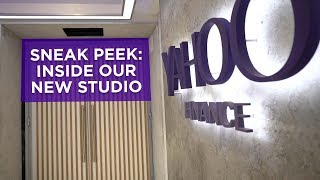 Check out Yahoo Finance's new high-tech studio