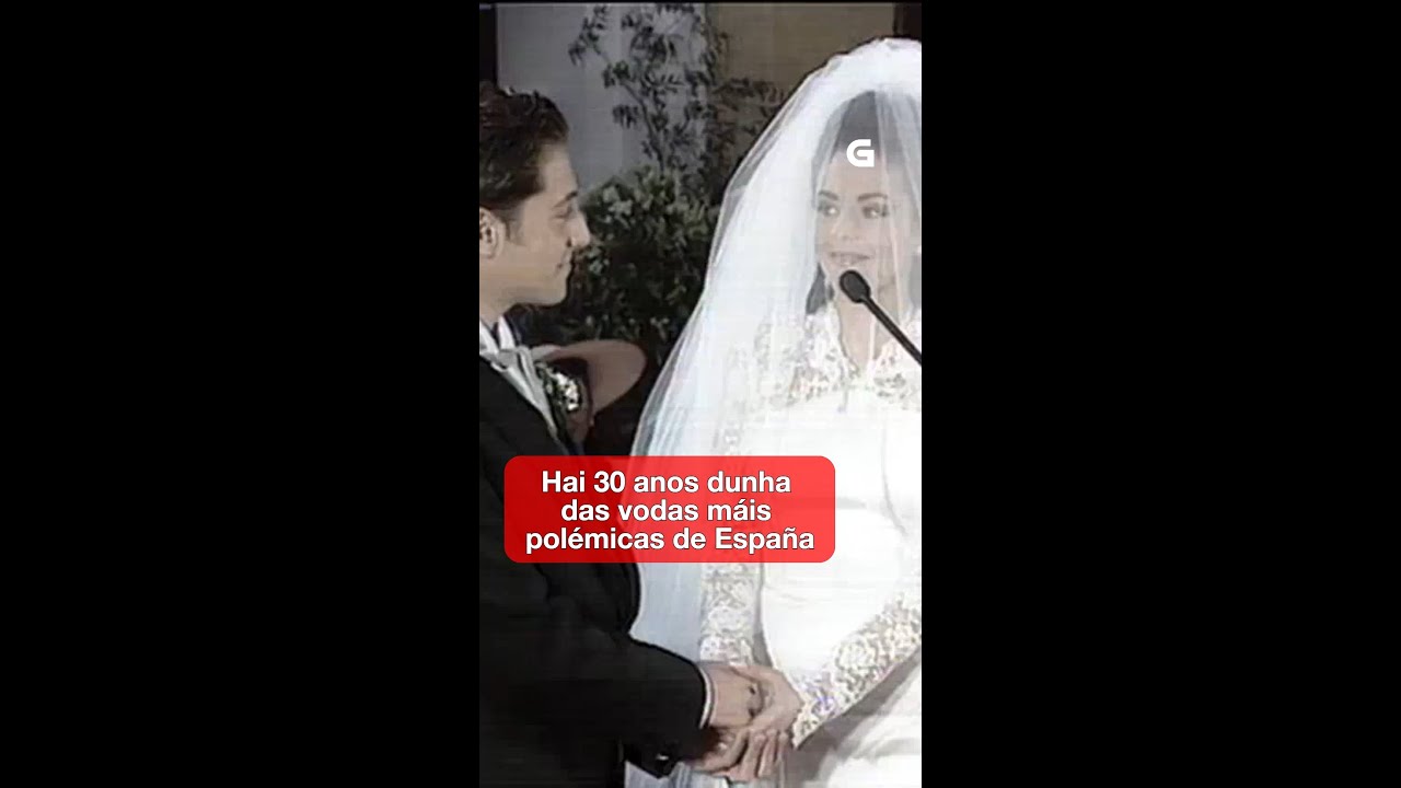 Tal día como hoxe hai 30 ANOS, Rocío CARRASCO e Antonio David FLORES dicían “si, quero” 💍