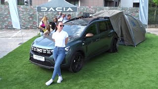 2024 Dacia Jogger Extreme Hybrid 140 Camper Van - Interior Exterior Details - Camping & Caravan Expo