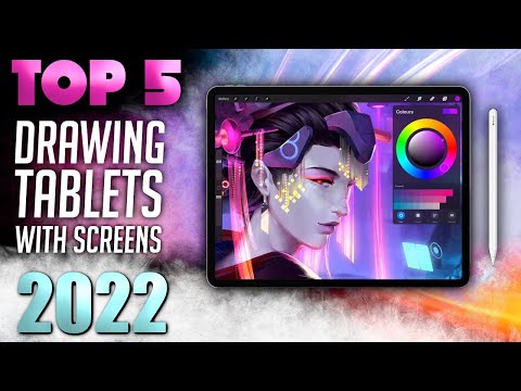 Best Drawing Tablets with Screens 2021 | (From Beginner to Pro)
