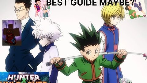 Hunter x Unleashed Extremely Detailed Starter Guide (Stats, Hatsu,Levels)