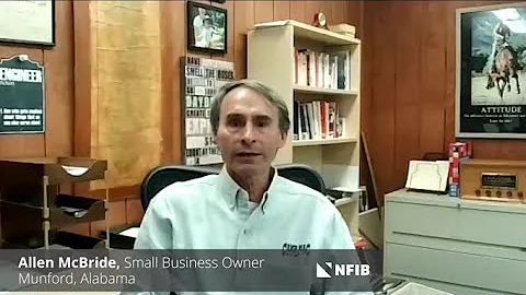 NFIB Member Allen McBride Discusses C-Corp Tax Hik...