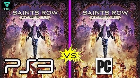 Saints Row Gat out of Hell PC vs PC Comparacion Grafica 04:07