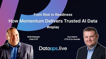 Webinar - From Risk to Readiness - How Momentum Delivers Trusted AI Data