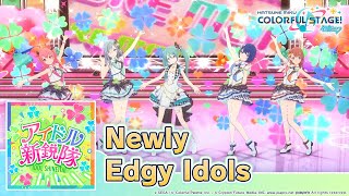 Hatsune Miku Colorful Stage - Newly Edgy Idols By Mitchie M 3D Music Video - More More Jump