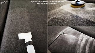 Spalare Canapele, Coltare, Saltele La Domiciliu Clientului