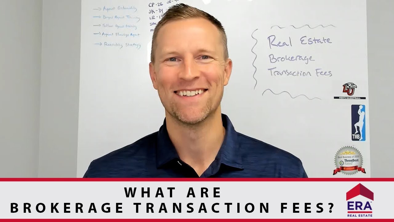 Real Estate Brokerage Transaction Fees YouTube